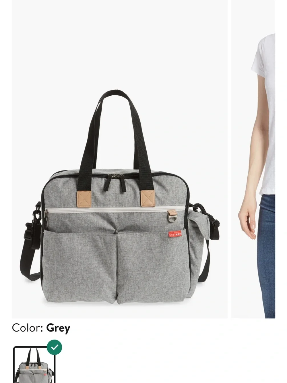 Skip Hop Duo Weekend Diaper Bag - Like new